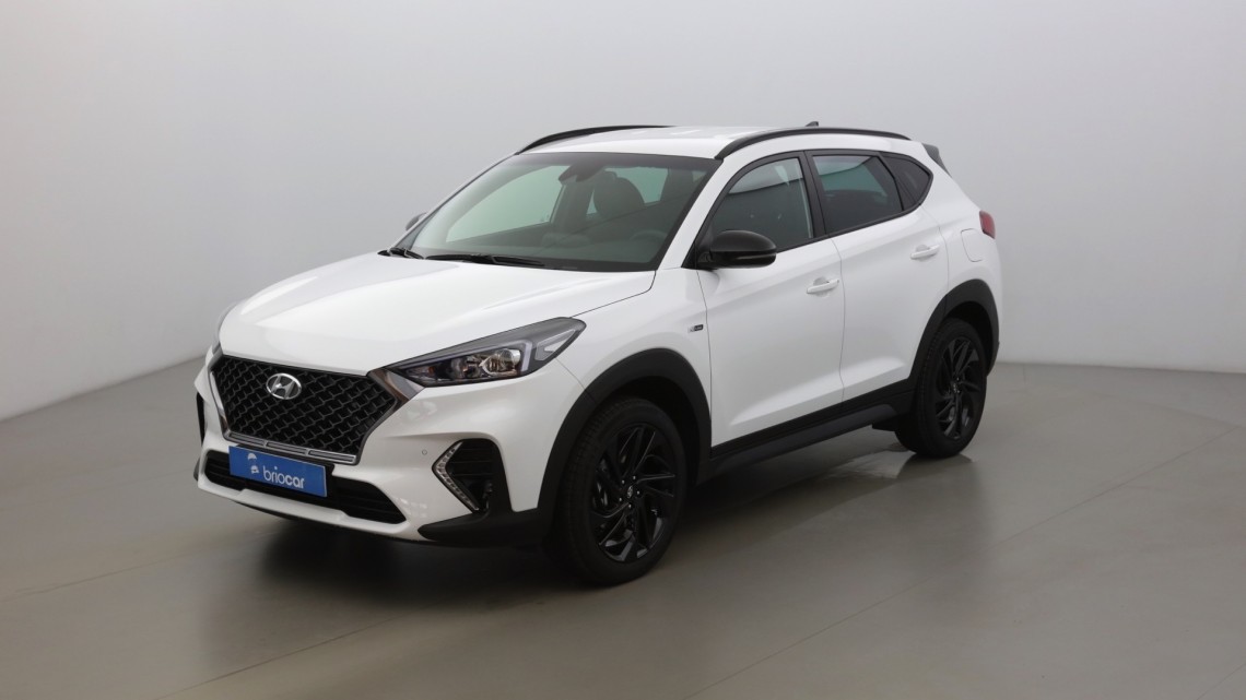 Hyundai Tucson Crdi Ch Dct Pack N Line Blanc Occasion