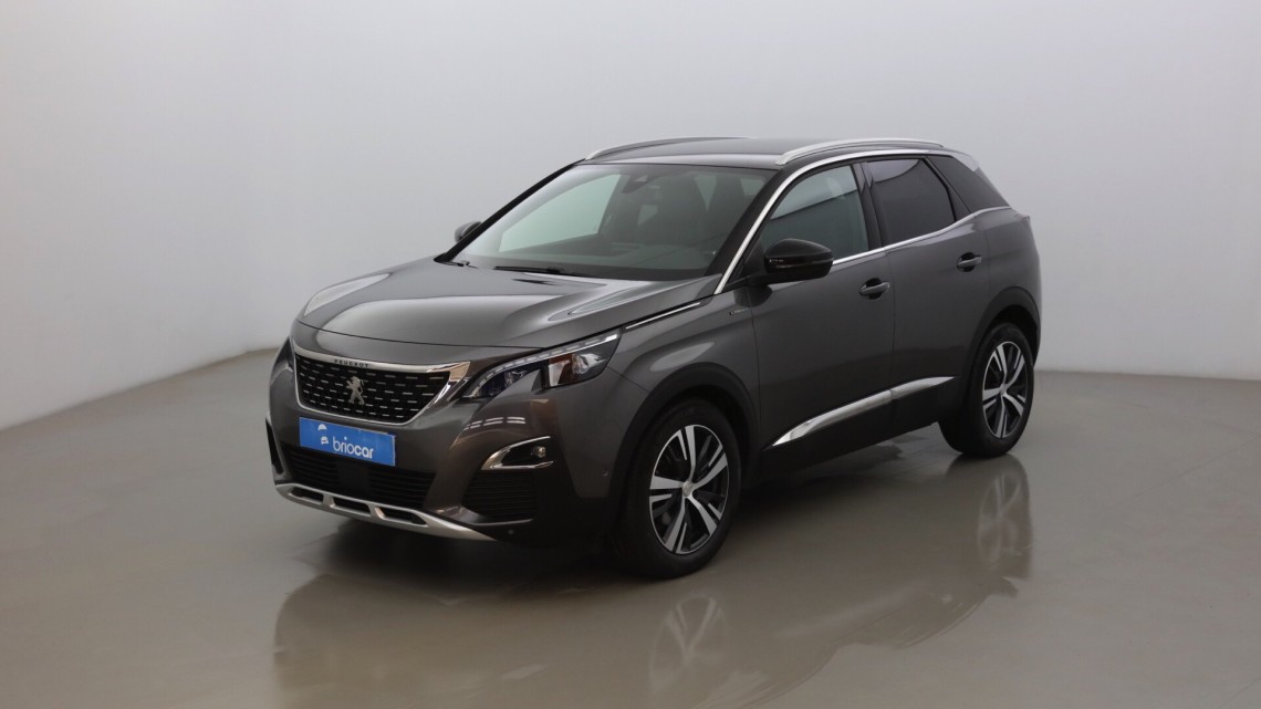 PEUGEOT 3008 1.6 BlueHDi 120ch S&S GT Line Gris Platinium (M) occasion ...