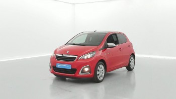 PEUGEOT 108 VTi 72ch S&S BVM5 Style 5p d’occasion 21387km révisée et livrable partout en France