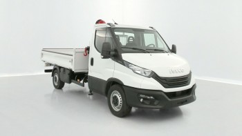 IVECO Daily Fg VUL Daily III 35S14H 3750 2.3 136ch Benne Alu JPM + Grue PK 2900 neuve 195km révisée et livrable partout en France