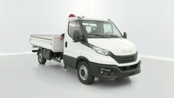 IVECO Daily Fg VUL Daily III 35S14H 3750 2.3 136ch Benne Alu JPM + Grue PK 2900 neuve 190km révisée et livrable partout en France