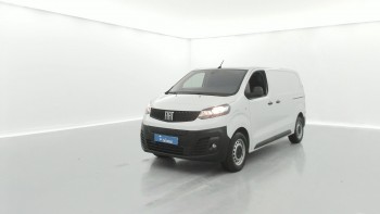 FIAT Scudo Fg VUL E-SCUDO M 100 kW Batterie 50 kWh Pro Lounge 2 portes latérales + Charge majorée Blanc d’occasion 8183km révisée et livrable partout en France